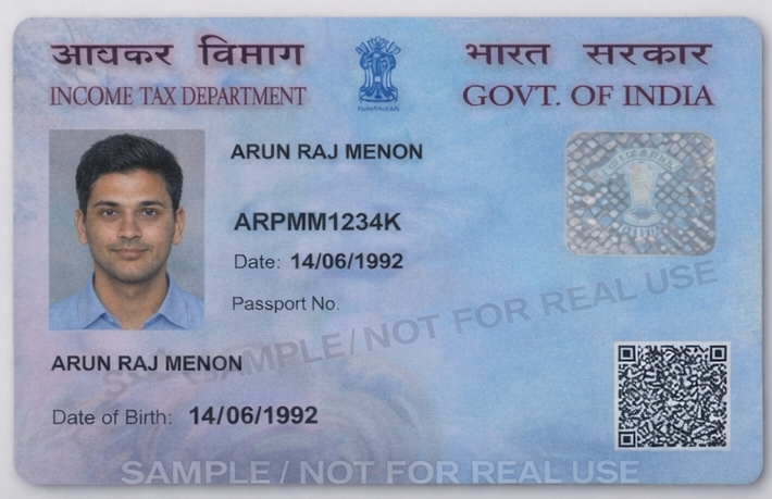PAN Card - Kailash Suresh